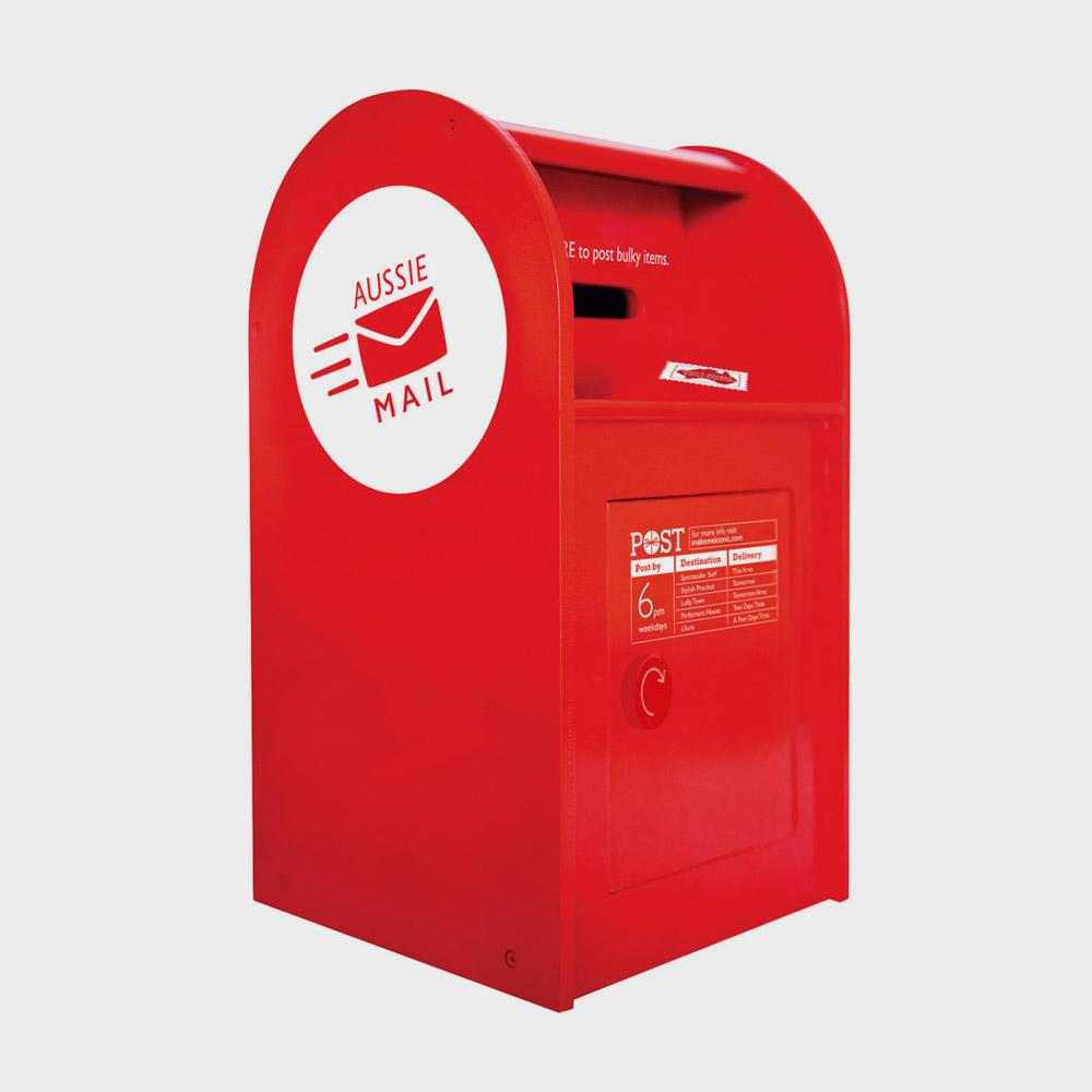 MAKE ME ICONIC Australian Post Box Home With Kids