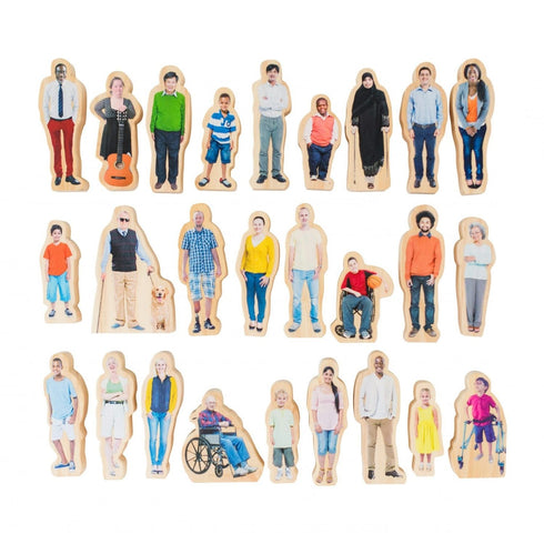 THE FRECKLED FROG - Everyone's Family - Wooden People