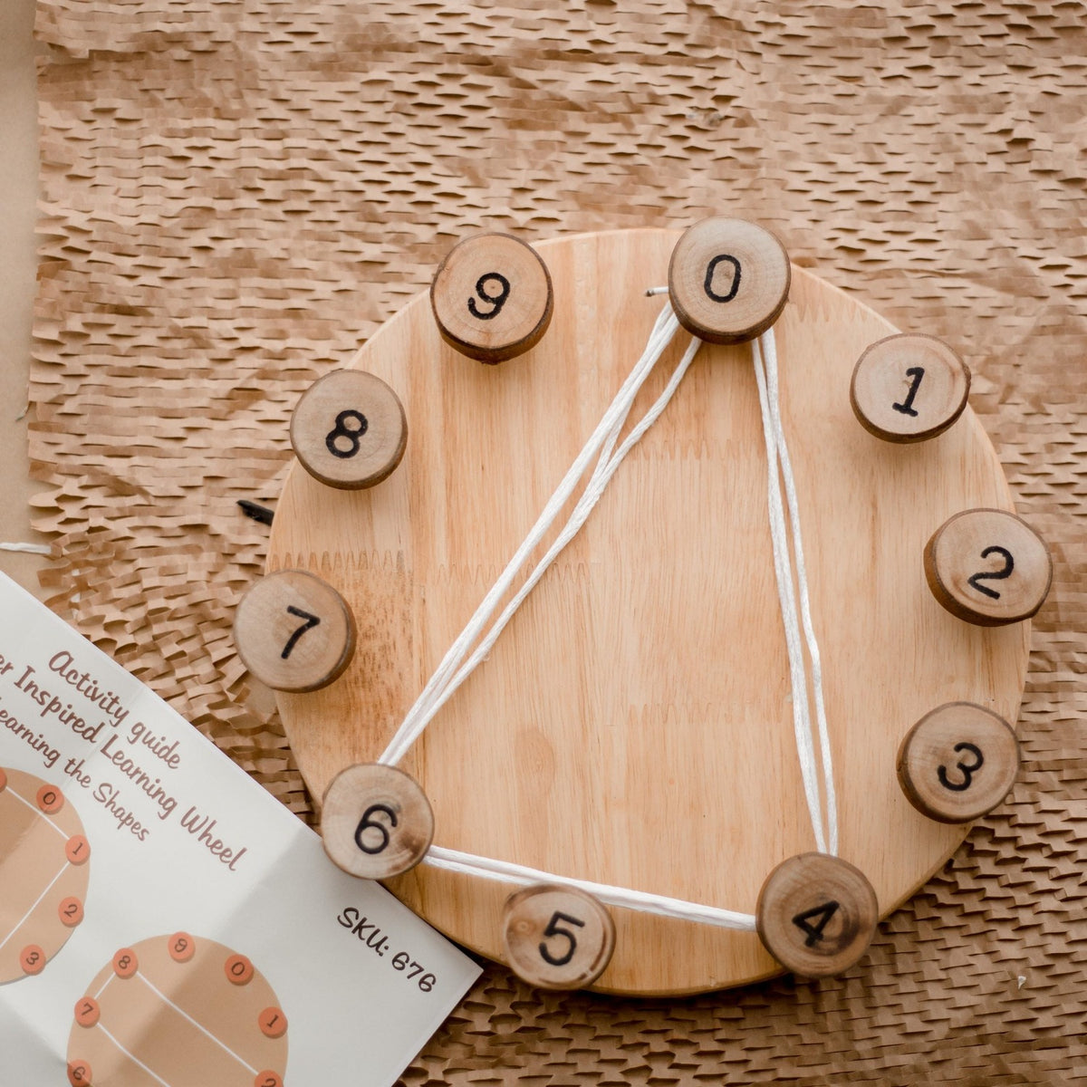 QTOYS - Steiner Inspired Maths Learning Wheel – Home With Kids
